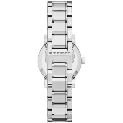 Buy Shop Burberry The City Silver Diamonds Dial Silver Steel Strap Watch for Women - BU9230 USA Online