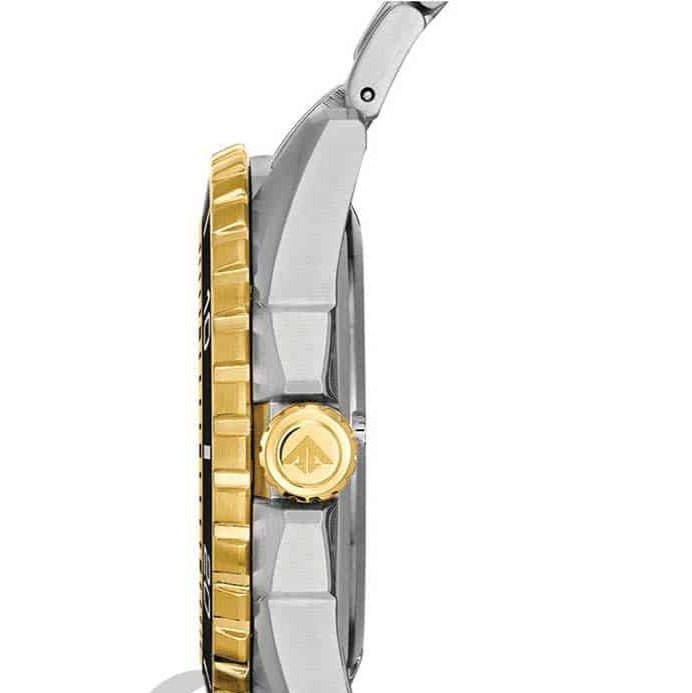 Buy Shop Citizen Eco Drive Promaster Diver Black Dial Two Tone Steel Strap Watch For Men - BN0194-57E USA Online