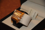 Buy Shop Burberry Heritage Chronograph Square Grey Dial Brown Leather Strap Watch for Men - BU1566 USA Online