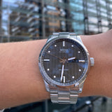 Buy Shop Mido Multifort Automatic Gray Dial Silver Steel Strap Watch For Men - M005.430.11.061.80 USA Online