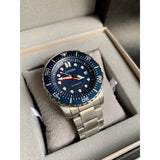 Buy Shop Citizen Promaster Mechanical Blue Dial Silver Steel Strap Watch For Men - NJ0121-89L USA Online