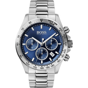 Buy Shop Hugo Boss Talent Blue Dial Silver Steel Strap Watch for Men - 1513582 USA Online