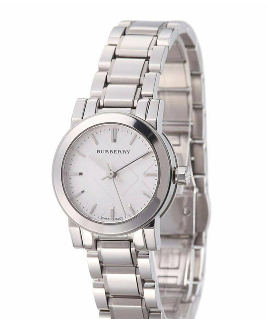 Buy Shop Burberry The City Silver Dial Silver Steel Strap Watch for Women - BU9200 USA Online