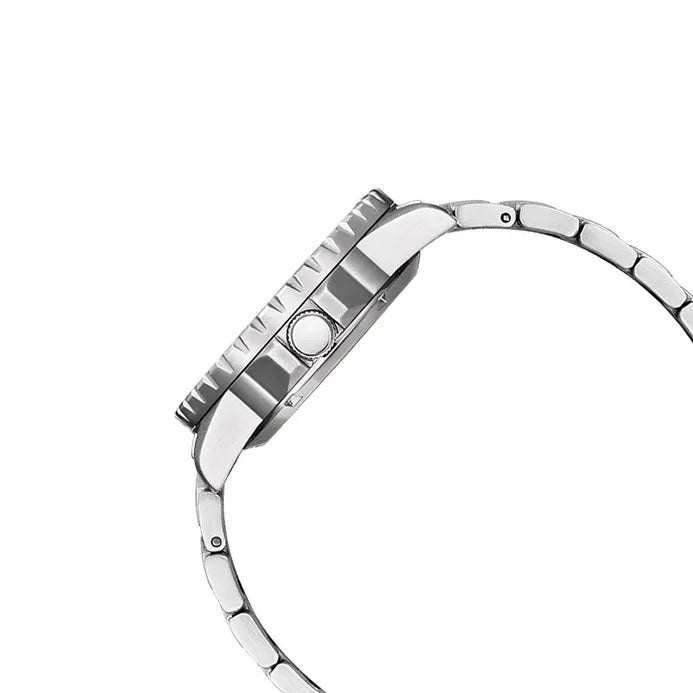 Buy Shop Citizen Mechanical Automatic Orange Dial Silver Steel Strap Watch for Men - NJ0128-80X USA Online