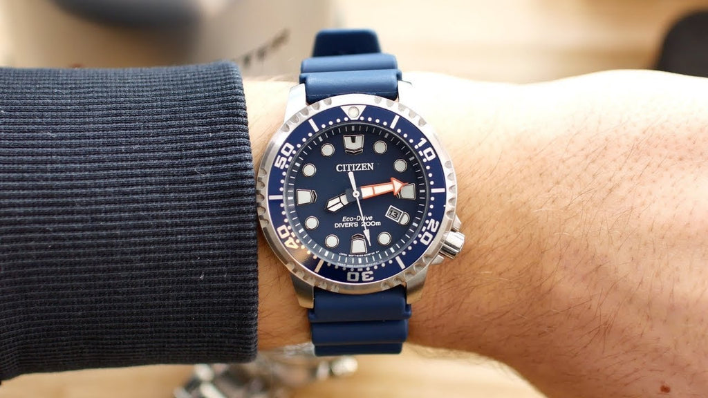 Buy Shop Citizen Eco Drive Promaster Blue Dial Blue Strap Watch For Men - BN0151-09L USA Online