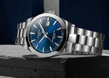 Buy Shop Tissot Gentlemen Powermatic 80 Silicium Blue Dial Silver Steel Strap Watch For Men - T127.407.11.041.00 USA Online