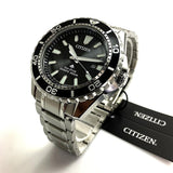 Buy Shop Citizen Promaster Diver Chronograph Black Dial Silver Steel Strap Watch For Men - BN0190-82E USA Online