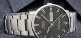 Buy Shop Mido Commander II Automatic Chronometer Grey Dial Silver Steel Strap Watch For Men - M021.431.11.061.00 USA Online