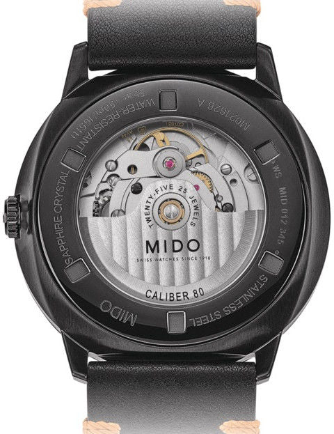 Buy Shop Mido Commander Automatic Gradient Black Dial Black Nylon Strap Watch For Men - M021.407.37.411.00 USA Online