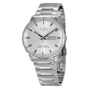 Buy Shop Mido Commander II Automatic Chronometer Silver Dial Silver Steel Strap Watch For Men - M021.431.11.031.00 USA Online