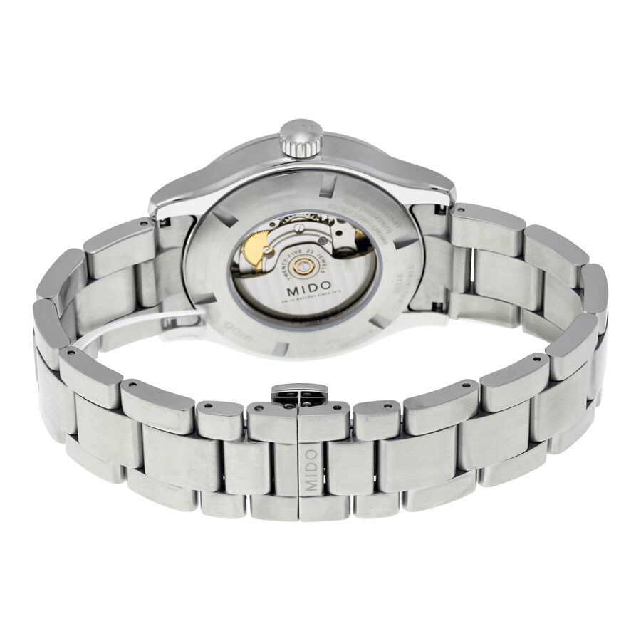Buy Shop Mido Multifort Automatic Gray Dial Silver Steel Strap Watch For Men - M005.430.11.061.80 USA Online