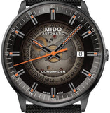Buy Shop Mido Commander Automatic Gradient Black Dial Black Nylon Strap Watch For Men - M021.407.37.411.00 USA Online