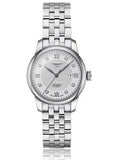 Buy Shop Tissot Le Locle Lady Automatic Diamonds Silver Dial Silver Steel Strap Watch For Women - T006.207.11.036.00 USA Online