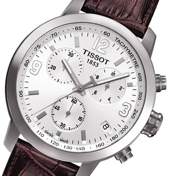 Buy Shop Tissot PRC 200 Chronograph White Dial Watch For Men - T055.417.16.017.01 USA Online
