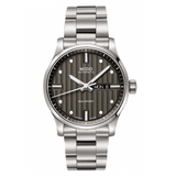 Buy Shop Mido Multifort Automatic Gray Dial Silver Steel Strap Watch For Men - M005.430.11.061.80 USA Online