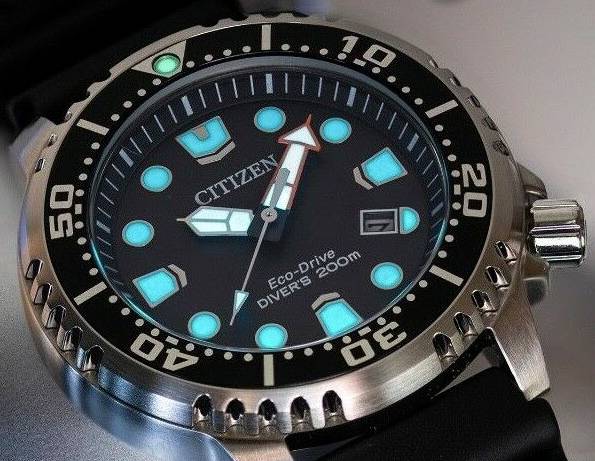 Buy Shop Citizen Eco Drive Pro Master Diver Black Dial Black Steel Strap Watch For Men - BN0150-28E USA Online