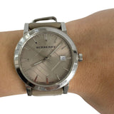 Buy Shop Burberry The City Beige Dial Tan Leather Strap Watch for Women - BU9021 USA Online