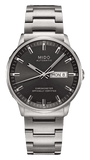 Buy Shop Mido Commander II Automatic Chronometer Grey Dial Silver Steel Strap Watch For Men - M021.431.11.061.00 USA Online