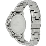 Buy Shop Maserati Successo Chronograph Silver Dial Silver Steel Strap Watch For Men - R8873621006 USA Online