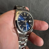 Buy Shop Tissot Gentlemen Powermatic 80 Silicium Blue Dial Silver Steel Strap Watch For Men - T127.407.11.041.00 USA Online