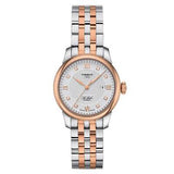 Buy Shop Tissot Le Locle Lady Automatic Diamonds Silver Dial Two Tone Steel Strap Watch For Women - T006.207.22.036.00 USA Online