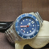 Buy Shop Citizen Promaster Mechanical Blue Dial Silver Steel Strap Watch For Men - NJ0121-89L USA Online