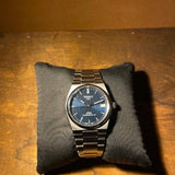 Tissot PRX Powermatic 80 Blue Dial Silver Steel Strap Watch for Men - T137.207.11.041.00