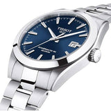 Buy Shop Tissot Gentlemen Powermatic 80 Silicium Blue Dial Silver Steel Strap Watch For Men - T127.407.11.041.00 USA Online