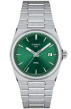 Buy Shop Tissot PRX Green Dial Silver Steel Strap Unisex Watch - T137.210.11.091.00 USA Online