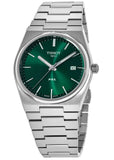 Buy Shop Tissot PRX Green Dial Silver Steel Strap Watch For Men - T137.410.11.091.00 USA Online
