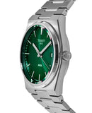 Buy Shop Tissot PRX Green Dial Silver Steel Strap Watch For Men - T137.410.11.091.00 USA Online