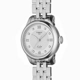 Buy Shop Tissot Le Locle Lady Automatic Diamonds Silver Dial Silver Steel Strap Watch For Women - T006.207.11.036.00 USA Online