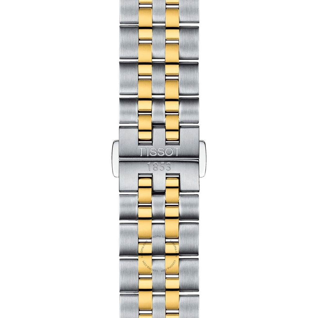 Buy Shop Tissot Ballade Powermatic 80 Chronometer Silver Dial Two Tone Steel Strap Watch For Men - T108.408.22.037.00 USA Online