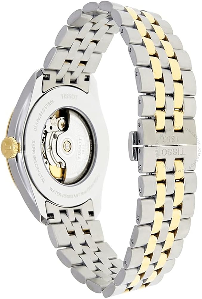 Buy Shop Tissot Ballade Powermatic 80 Chronometer Silver Dial Two Tone Steel Strap Watch For Men - T108.408.22.037.00 USA Online