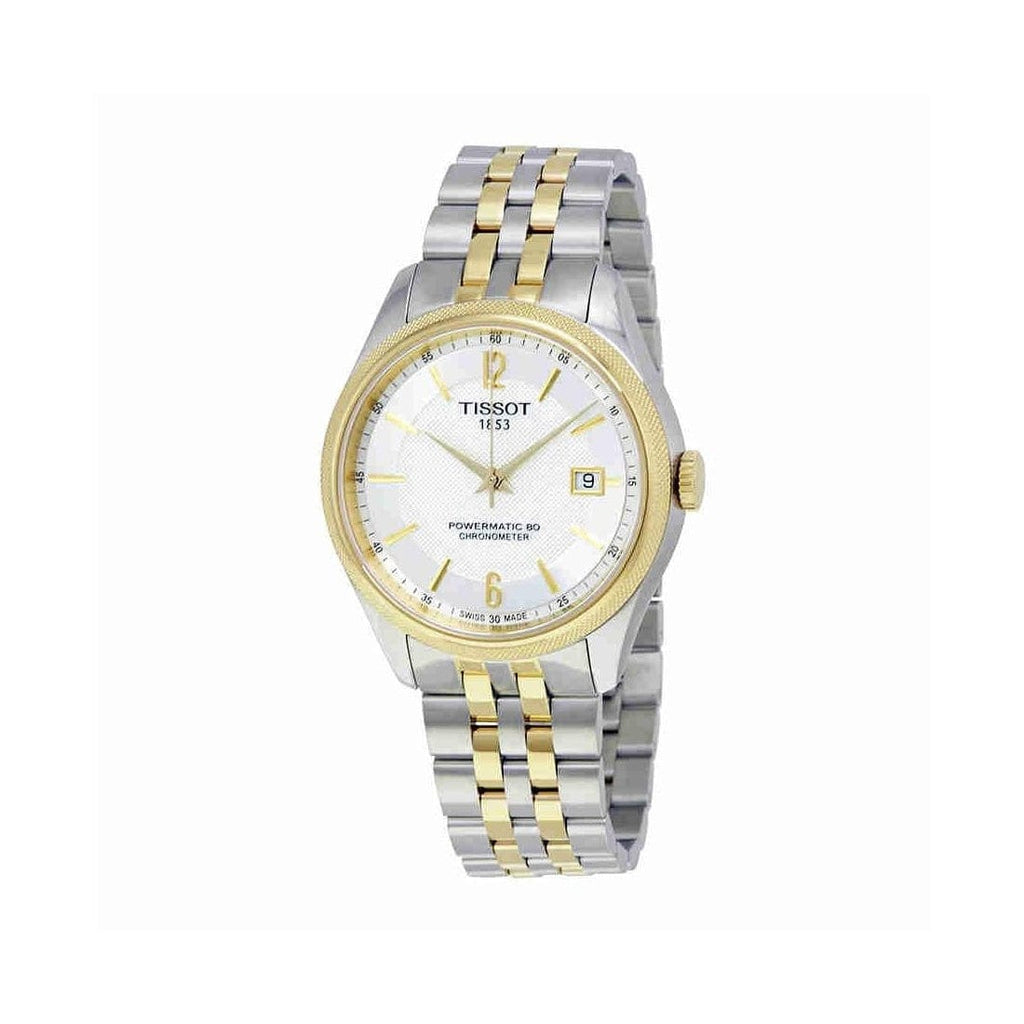 Buy Shop Tissot Ballade Powermatic 80 Chronometer Silver Dial Two Tone Steel Strap Watch For Men - T108.408.22.037.00 USA Online