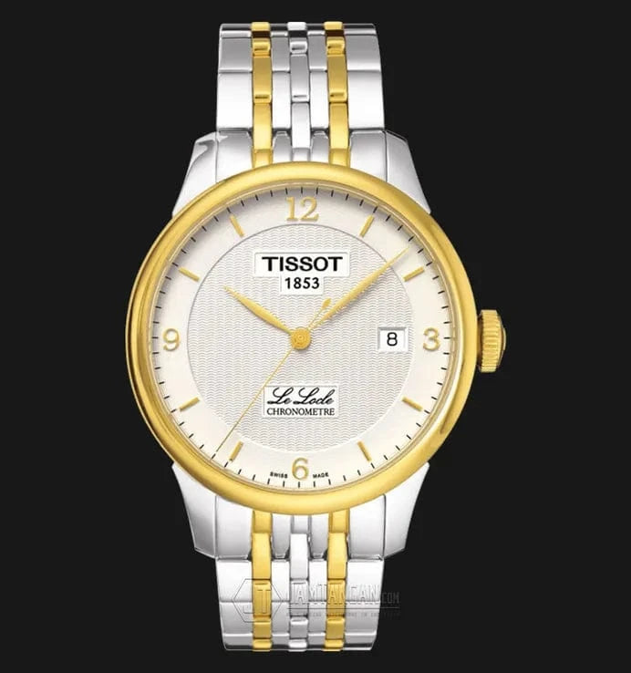 Buy Shop Tissot Ballade Powermatic 80 Chronometer Silver Dial Two Tone Steel Strap Watch For Men - T108.408.22.037.00 USA Online