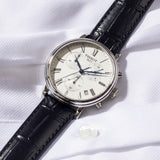 Buy Shop Tissot Carson Premium Chronograph Silver Dial Black Leather Strap Watch For Men - T122.417.16.033.00 USA Online