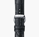 Buy Shop Tissot Chemin Des Tourelles Powermatic 80 Black Dial Black Leather Strap Watch For Men - T099.407.16.058.00 USA Online