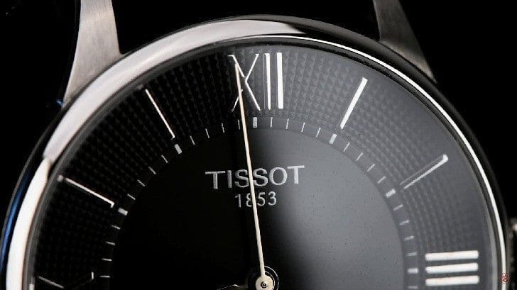 Buy Shop Tissot Chemin Des Tourelles Powermatic 80 Black Dial Black Leather Strap Watch For Men - T099.407.16.058.00 USA Online