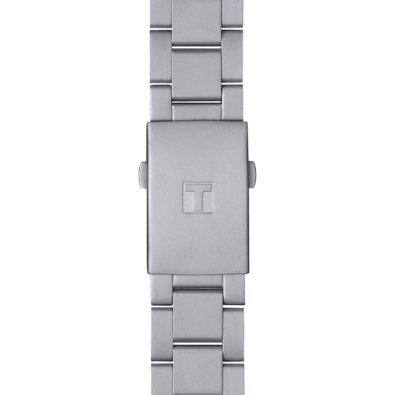 Buy Shop Tissot Chrono XL Black Dial Silver Steel Strap Watch For Men - T116.617.11.057.00 USA Online