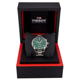 Buy Shop Tissot Chrono XL Classic Green Dial Silver Steel Strap Watch for Men - T116.617.11.092.00 USA Online
