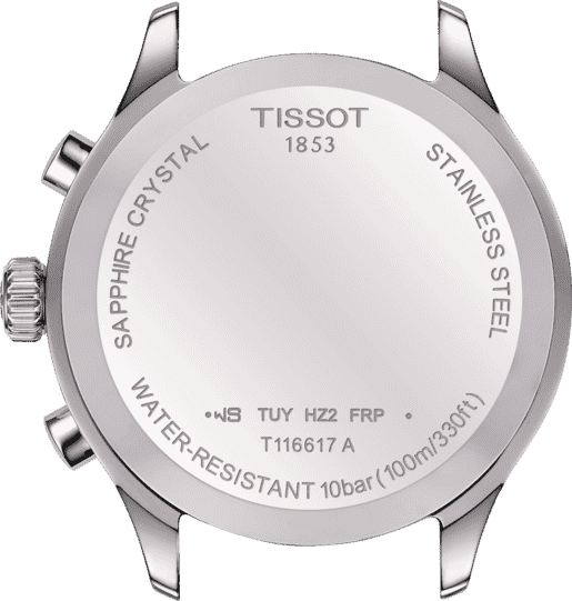 Buy Shop Tissot Chrono XL Classic Green Dial Silver Steel Strap Watch for Men - T116.617.11.092.00 USA Online