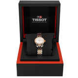 Buy Shop Tissot Le Locle Lady Automatic Diamonds Silver Dial Two Tone Steel Strap Watch For Women - T006.207.22.036.00 USA Online
