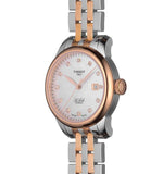 Buy Shop Tissot Le Locle Automatic Lady Mother of Pearl Dial Two Tone Steel Strap Watch For Women - T006.207.22.116.00 USA Online