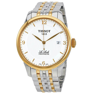Buy Shop Tissot Le Locle Automatic Silver Dial Two Tone Steel Strap Watch For Men - T006.408.22.037.00 USA Online