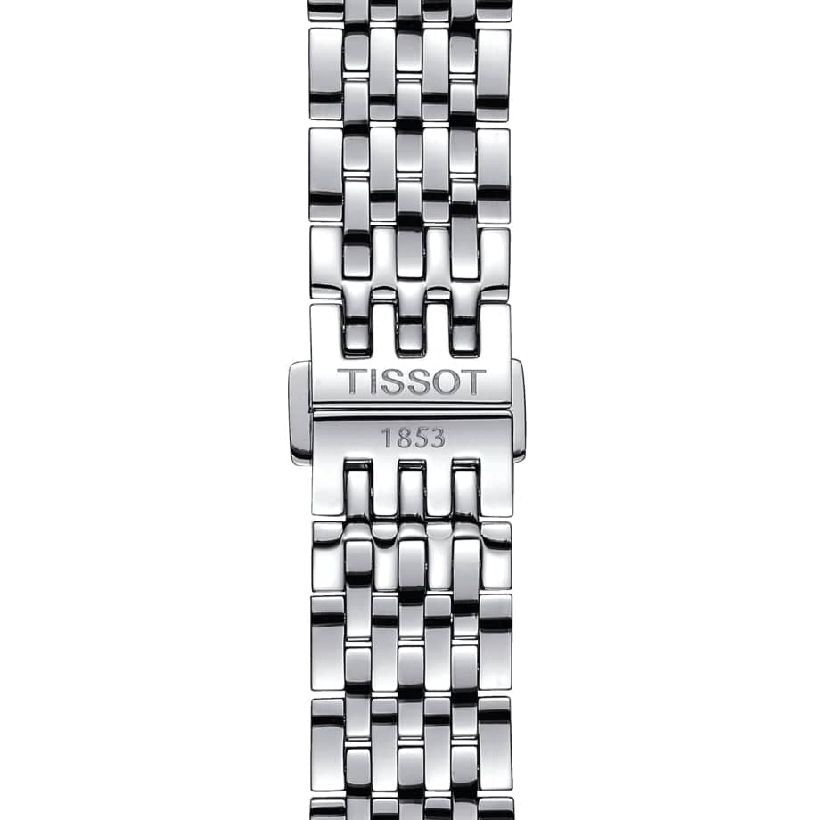 Buy Shop Tissot Le Locle Powermatic 80 Silver Dial Silver Steel Strap Watch for Men - T006.407.11.033.03 USA Online