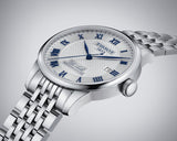 Buy Shop Tissot Le Locle Powermatic 80 Silver Dial Silver Steel Strap Watch for Men - T006.407.11.033.03 USA Online