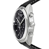 Buy Shop Tissot PR 100 Chronograph Black Dial Black Leather Strap Watch For Men - T101.417.16.051.00 USA Online