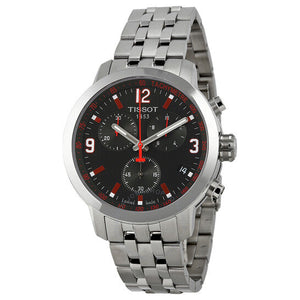 Buy Shop Tissot PRC 200 Asian Games Special Edition Black Dial Silver Steel Strap Watch For Men - T055.417.11.057.01 USA Online