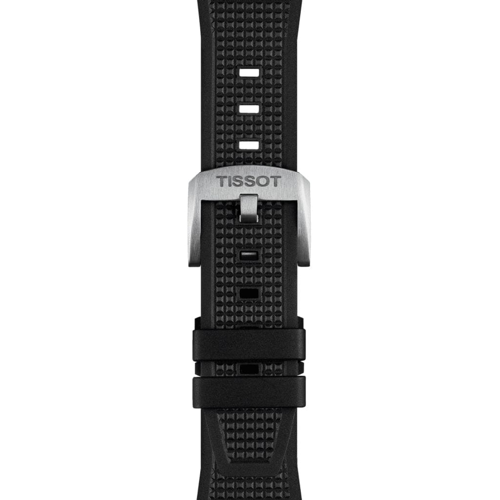 Buy Shop Tissot PRX Blue Dial Black Rubber Strap Watch For Men - T137.410.17.041.00 USA Online